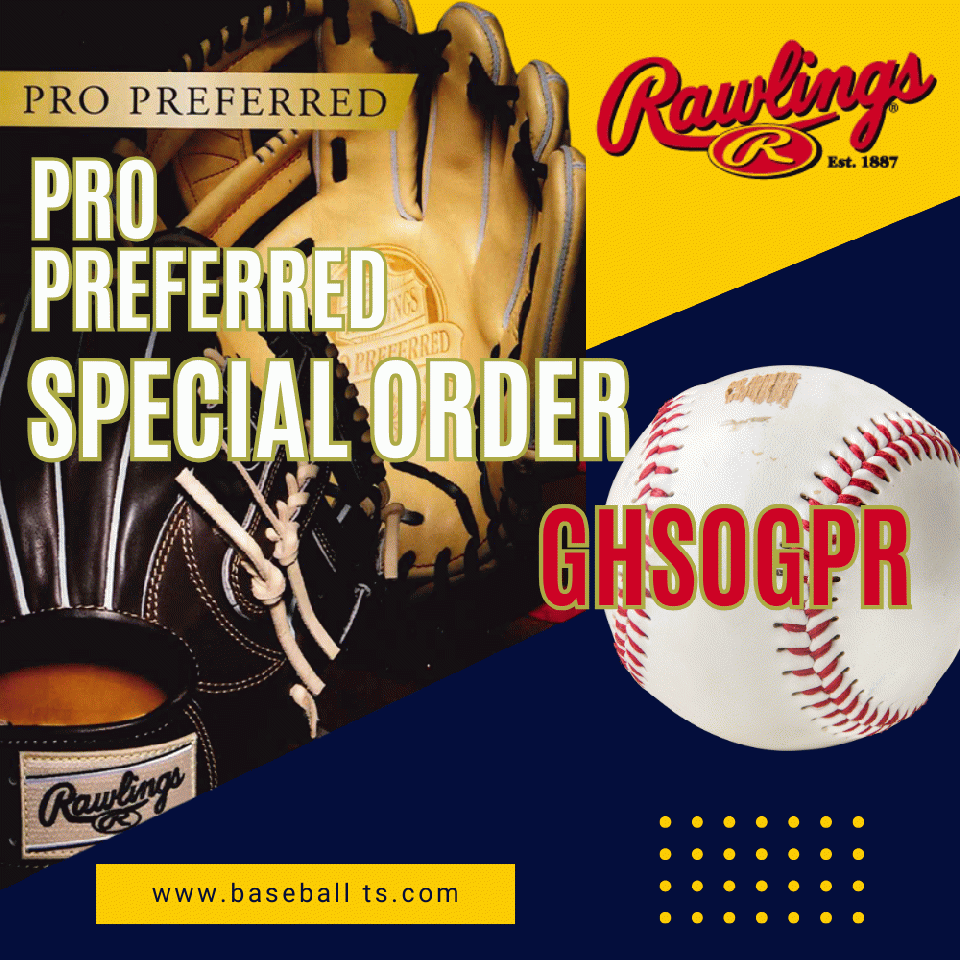 2026年 ローリングス 硬式オーダーグラブ プロプリファード GHSOGPR キップレザー