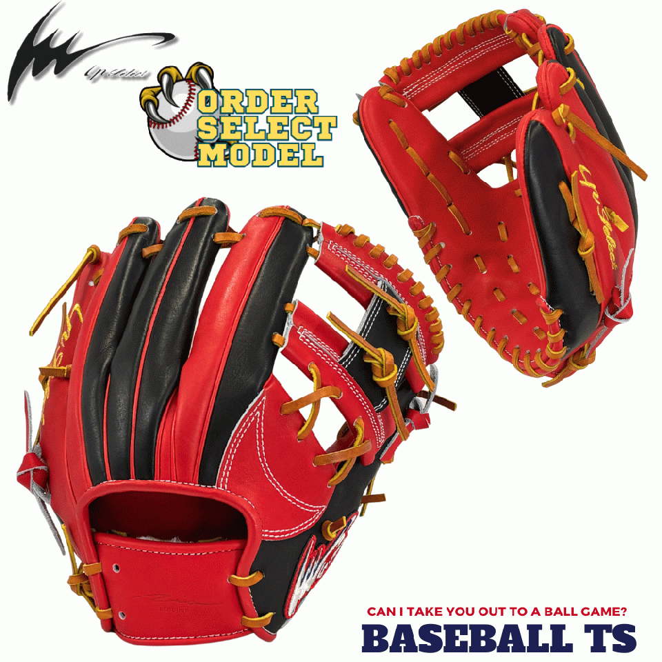 アイピーセレクト 軟式内野手用グラブ オーダーセレクト プログレスRB Ip.053【Ip-F】