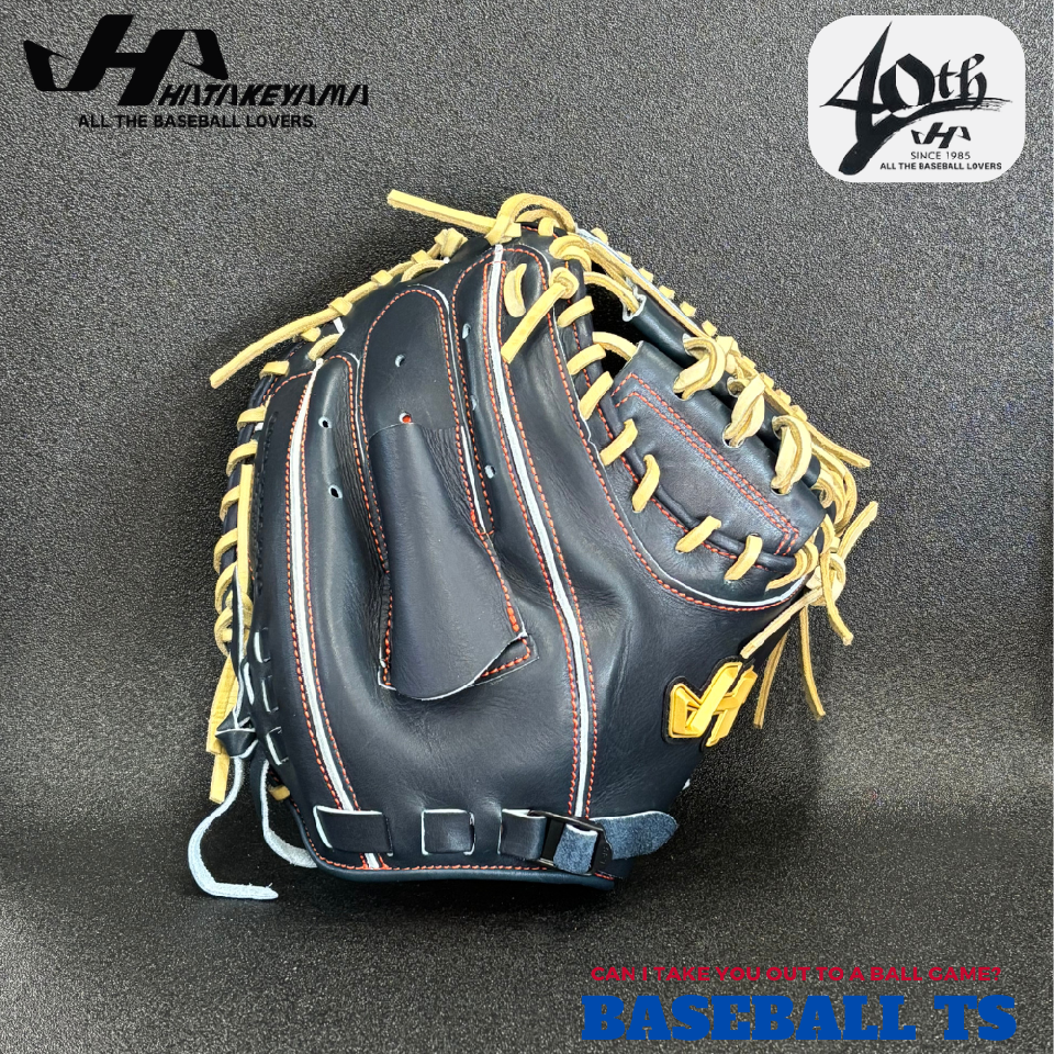 ハタケヤマ 硬式キャッチャーミット PRO-M5IB 40周年限定品 和牛革 日本製 　　　　　　
