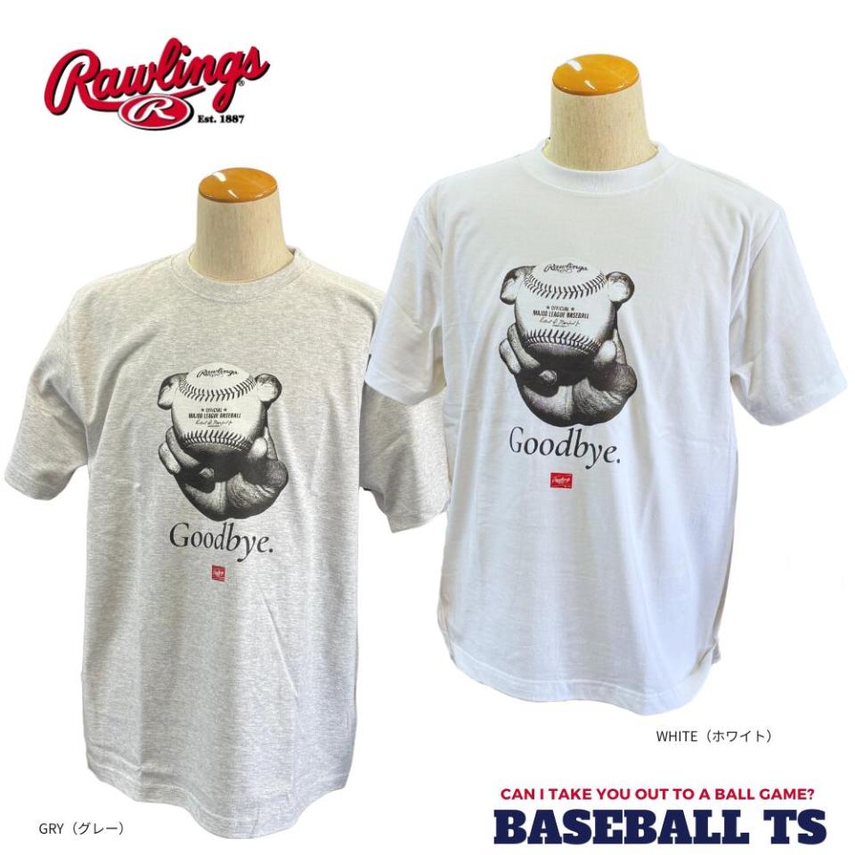 ローリングス Rawlings Tシャツ GOODBYE FORK プリントTシャツ R6S-016