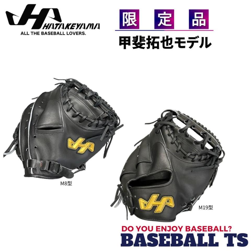 【予約受付中/7月中旬】ハタケヤマ　硬式　キャッチャーミット 甲斐拓也モデル PRO-G10　限定