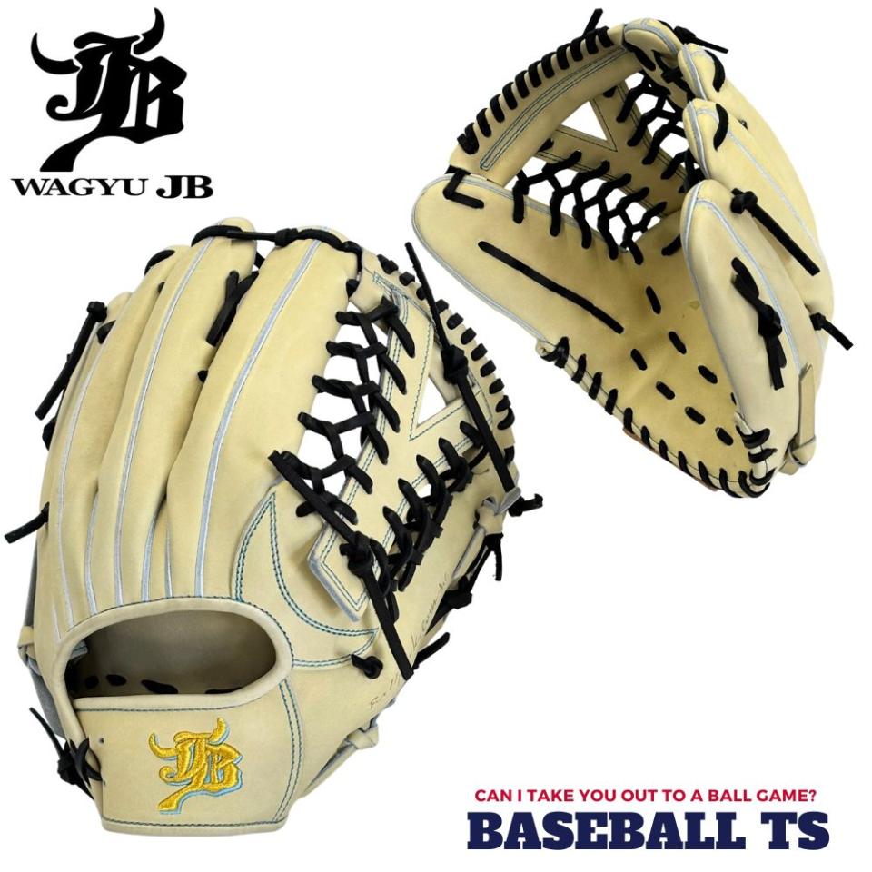 和牛JB ジェイビー 硬式外野手用グラブ JB26-009CM 限定カラー キャメル 高校野球