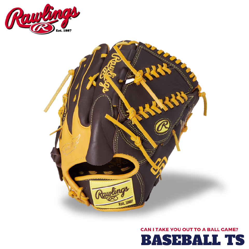ローリングス 軟式投手用グラブ GR5HTMA15W パドレス HYPER TECH MLB 草野球
