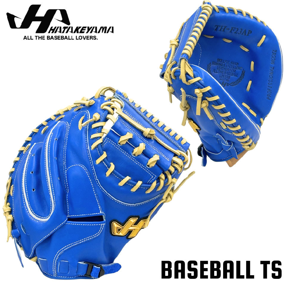 BASEBALL TS / ハタケヤマ 軟式キャッチャーミット 伏見寅威 TH-F23AP プロモデル 捕手用 Uバック