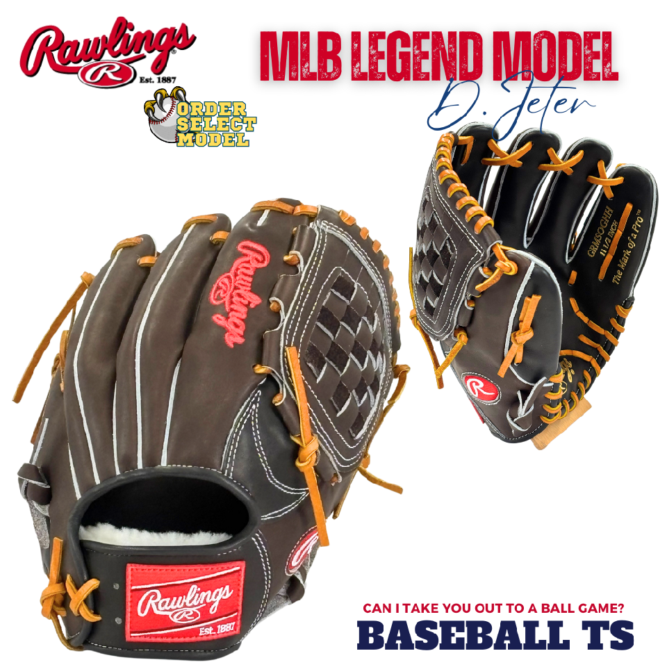 ローリングス 軟式内野手用グラブ オーダーセレクトMLB D.ジーター HOHスペシャルオーダー