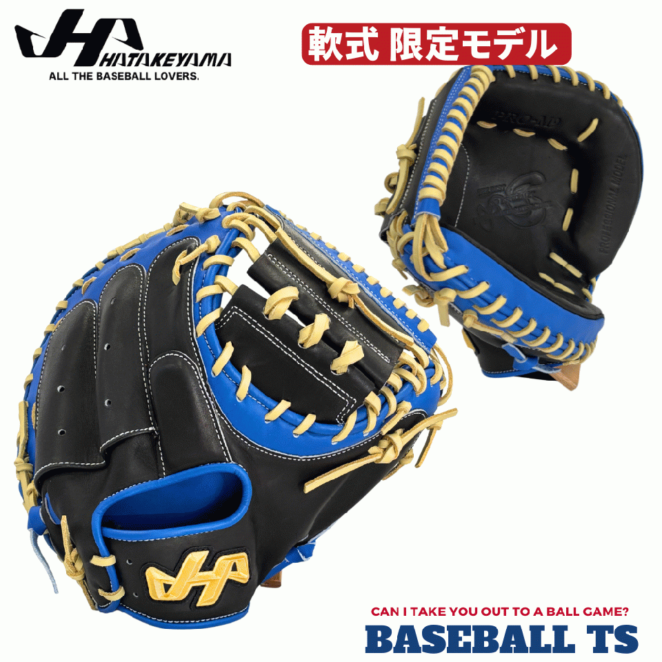 ハタケヤマ 軟式キャッチャーミット 捕手用 2026年定品 PRO-M9D ASバック オーダー仕様