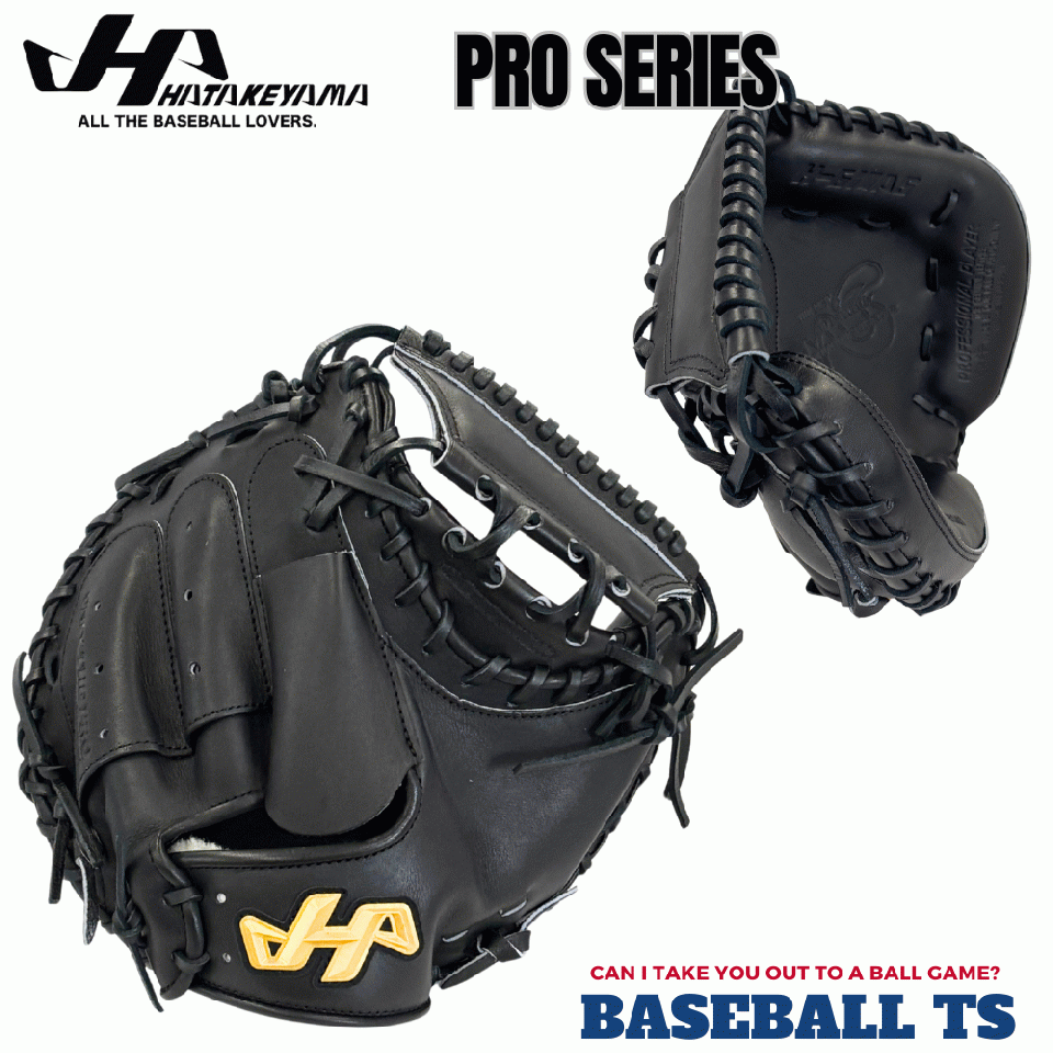 ハタケヤマ 硬式キャッチャーミット 甲斐拓也 H-G10AS プロシリーズ 和牛革 日本製