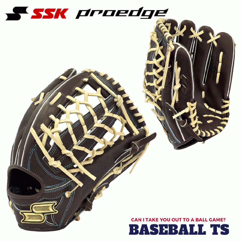 SSK 硬式外野手用グラブ PKW87426 大島洋平・松本剛 プロエッジシリーズW 高校野球